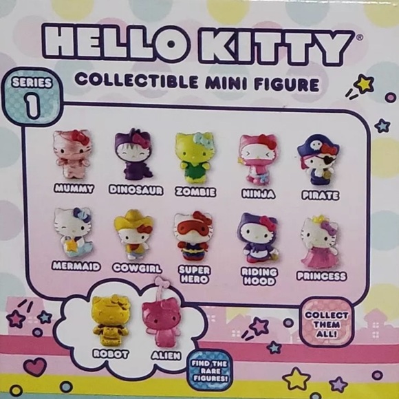 Sanrio Hello Kitty Pirate Figurine, Series 1 - Picture 9 of 9